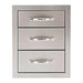 Artisan 17-Inch Stainless Steel Triple Drawer - ARTP-3DR-17SC