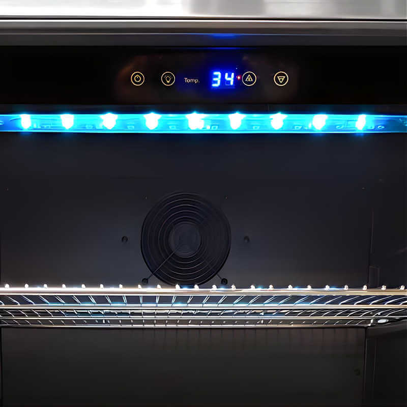 Artisan 24-Inch 5.5 Cu. Ft. Outdoor Refrigerator | Digital Thermostat