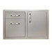 Artisan 32-Inch Access Door & Double Drawer Combo | Right Side Single Access Door