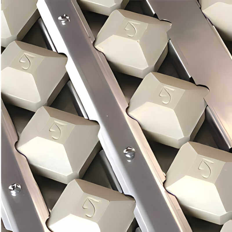 Artisan Grill | Ceramic Briquettes Close Up