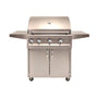 Artisan Professional 32-Inch 3 Burner Freestanding Gas Grill With Rotisserie