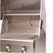 Artisan Professional 36-Inch 3 Burner Freestanding Gas Grill | Two Tier Adjustable Warming Rack