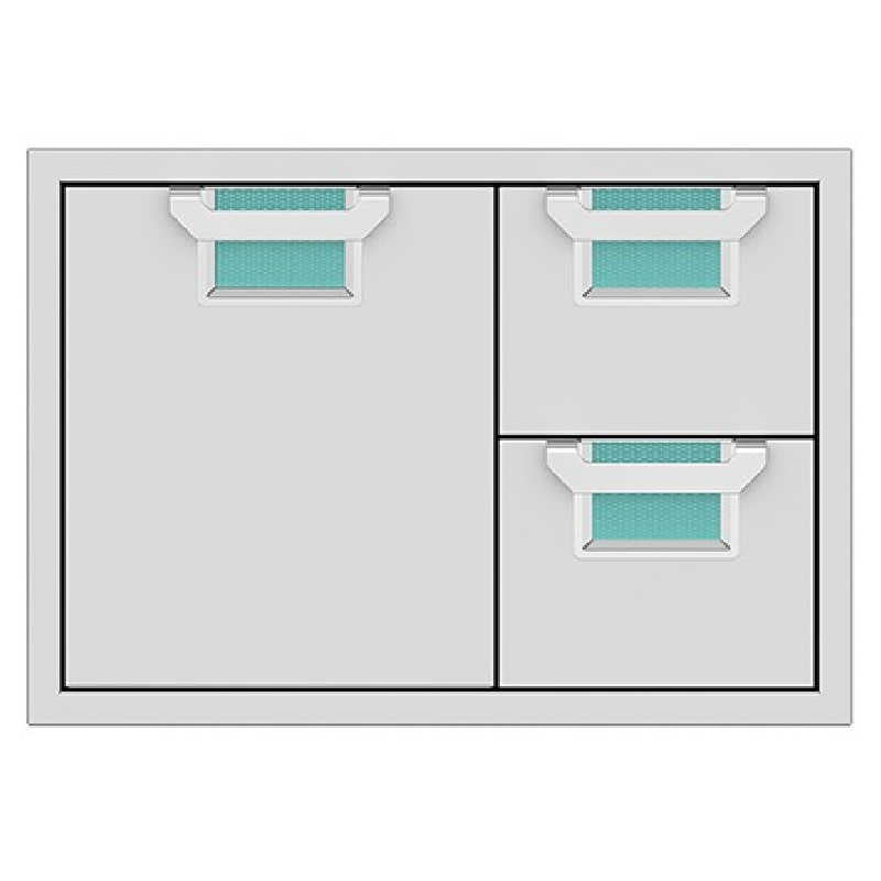Aspire By Hestan 30-Inch Double Drawer And Single Storage Door Combo