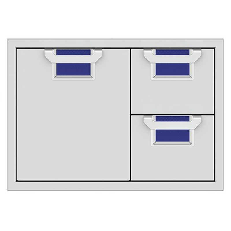 Aspire By Hestan 30-Inch Double Drawer And Single Storage Door Combo
