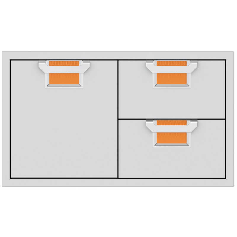 Aspire 36-Inch Door Double Drawer Combo | Citra