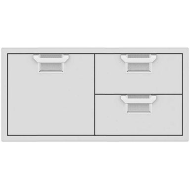 Aspire By Hestan 42-Inch Double Drawer Combo | Steeletto