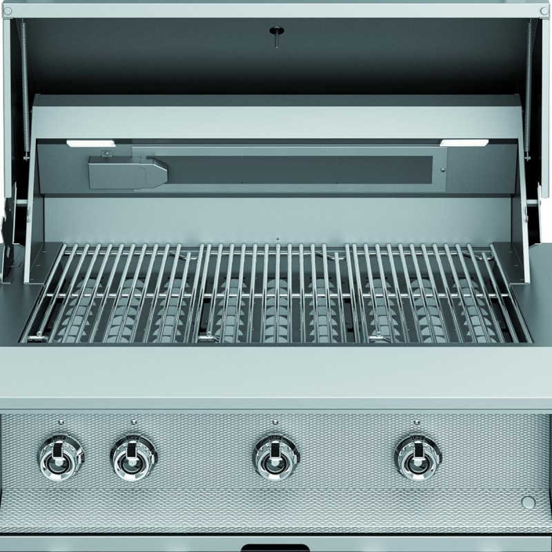 Aspire By Hestan Gas Grill | Cooking Surface & Rotisserie Burner