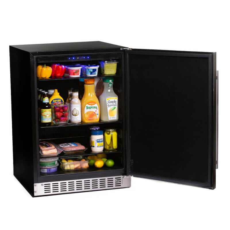 Azure 24-Inch Outdoor Refrigerator | Interior View