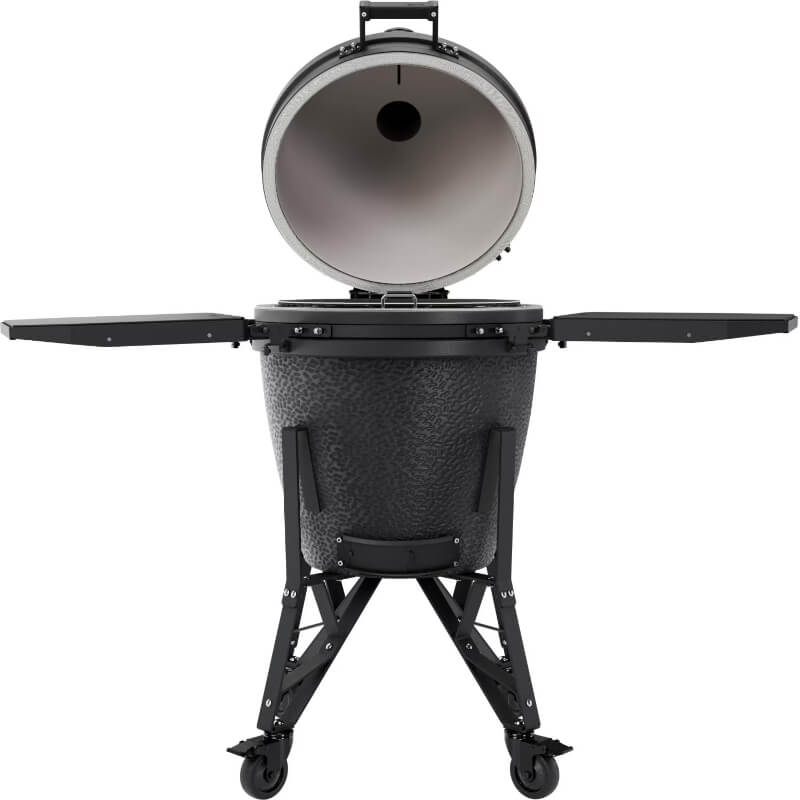 BSTRD.CORE B303G-USA Medium Complete Kamado Grill in Graphite-Open