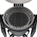 BSTRD.CORE B303G-USA Medium Complete Kamado Grill in Graphite-Inside
