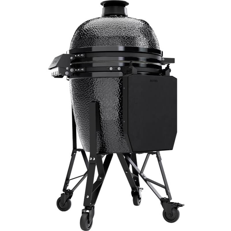 BSTRD.CORE B311G-USA Large Complete Kamado Grill in Gloss Graphite-Side