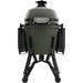 BSTRD.PRO BP301A-USA Large Complete Kamado Grill in Alpine Green - Back
