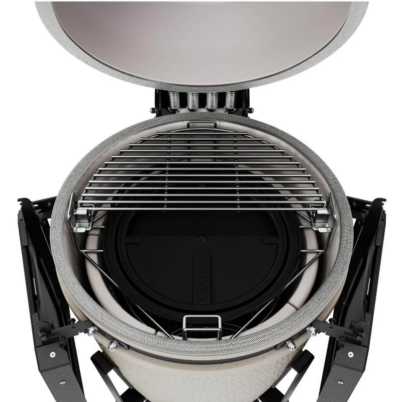 BSTRD.PRO BP301D-USA Large Complete Kamado Grill in Desert Sand -Inside
