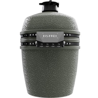 BSTRD.PRO BP302A-USA Large Solo Kamado Grill in Alpine Green-Back