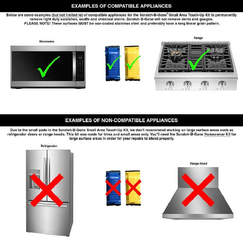 Barry's Restore It All Scratch-B-Gone Small Area Touch-Up Kit | Warnings