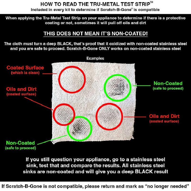 Barry's Restore It All Scratch-B-Gone Small Area Touch-Up Kit | Test Strip