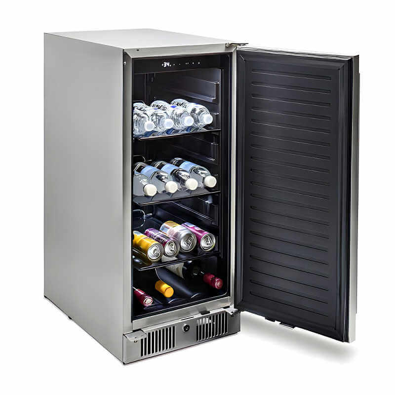 Blaze 15 Inch 3.2 Cu Ft. Outdoor Refrigerator | Adjustable Shelves