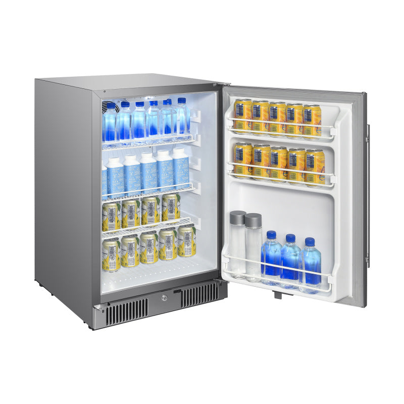 Blaze 20-Inch 4.3 Cu. Ft. Outdoor Compact Refrigerator - BLZ-SSRF20-4.3