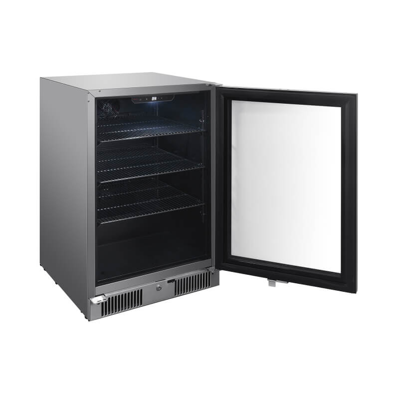 Blaze 20-Inch 4.5 Cu. Ft. Beverage Cooler | Wire Shelving