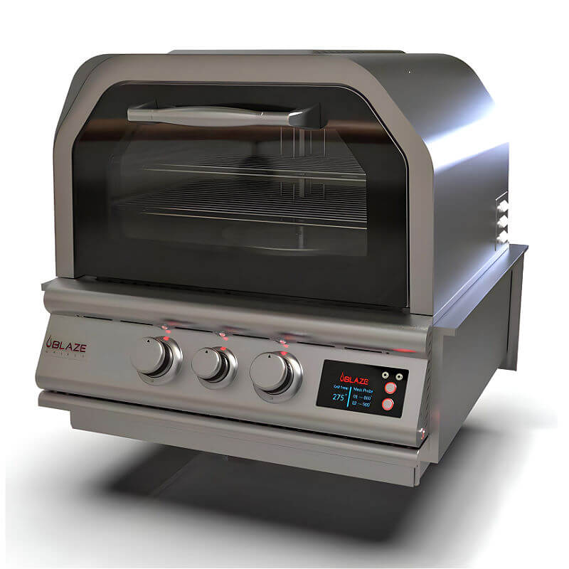 Blaze Outdoor Pizza Oven | Double Pane Glass