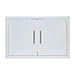 Blaze 32 Inch Stainless Steel Double Access Door With Paper Towel Holder