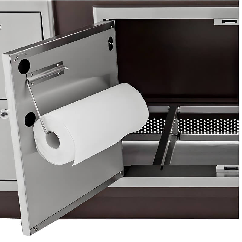 Blaze 32 Inch Double Access Door | Paper Towel Holder