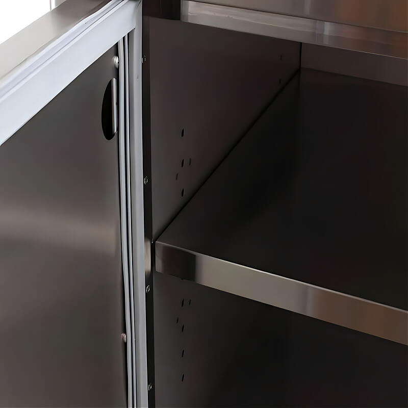 Blaze 32 Inch Stainless Steel Dry Storage Cabinet With Shelf | Adjustable Shelf