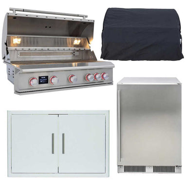Blaze LTE PRO 4 Pc 40-in Gas Grill Outdoor Kitchen Package