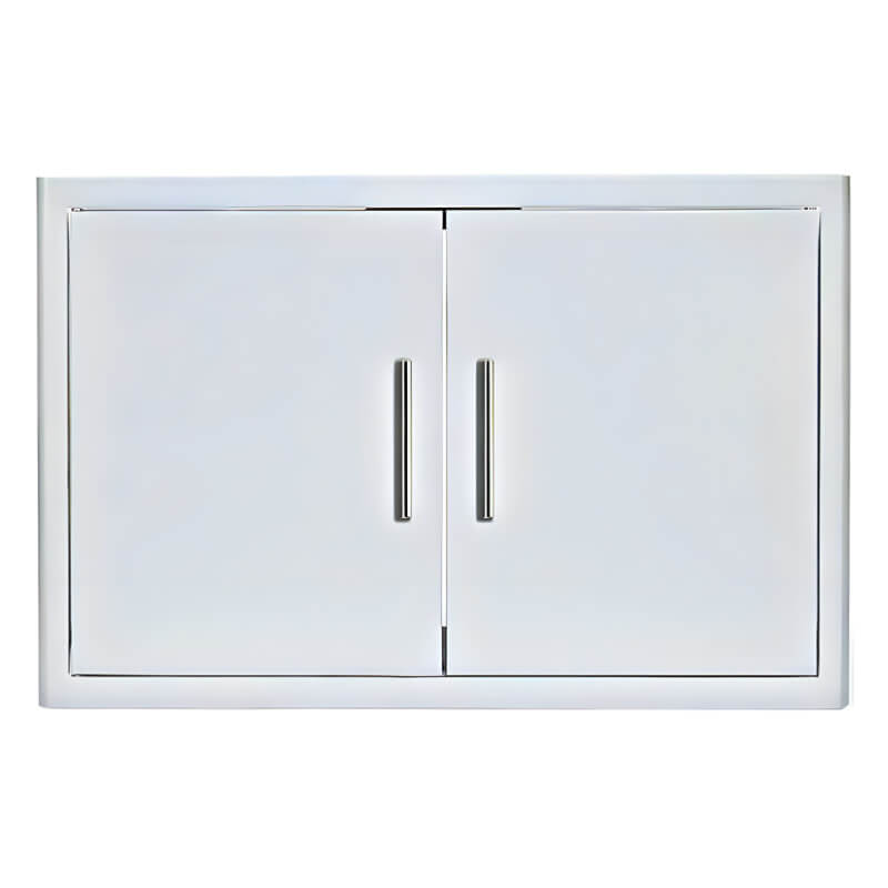 Blaze 40 Inch Stainless Steel Double Access Door With Paper Towel Holder