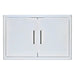 Blaze 40 Inch Stainless Steel Double Access Door With Paper Towel Holder