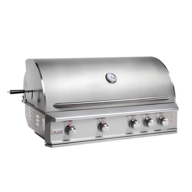 Blaze BLZ-4PRO Professional LUX 44-Inch 4-Burner Built-In Grill With Rear Infrared Burner