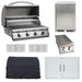 Blaze LBM 7 Pc 32-in Gas Grill Outdoor Kitchen Package