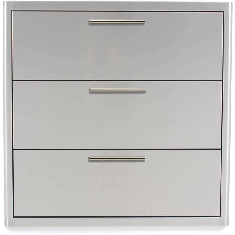 Blaze BLZ-30W-3DRW-LT 30-Inch Stainless Steel Triple Access Drawer