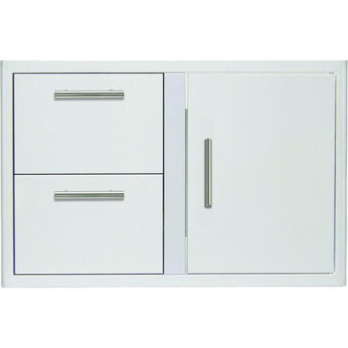 Blaze BLZ-DDC-R-LTSC 32-Inch Access Door & Stainless Steel Double Drawer Combo