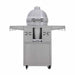 Blaze Cast Aluminum Kamado Grill W/ Cart | | Rear View