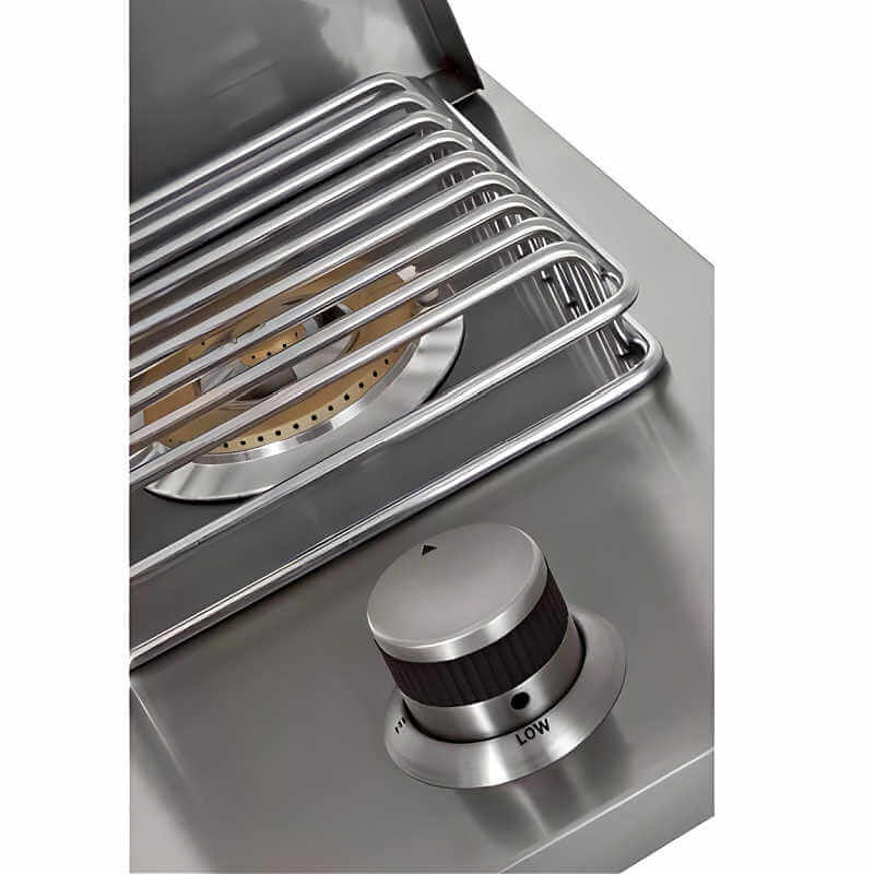 Blaze Drop-In Stainless Steel Single Side Burner | Heavy-Duty Stainless Steel Grates