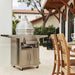 Blaze Kamado Cart | Shown Kamado With On Patio