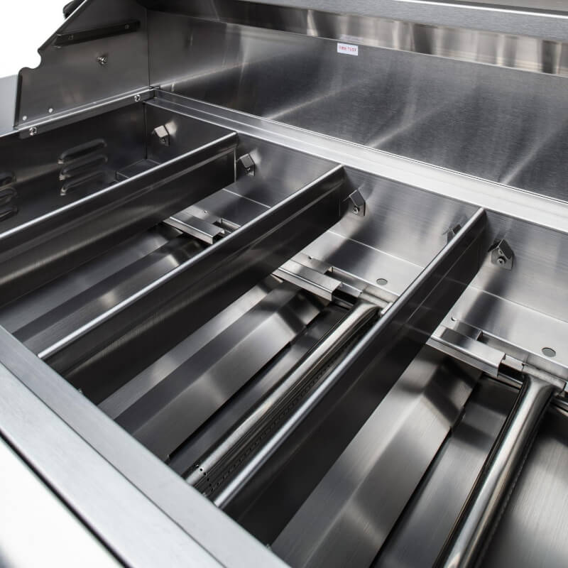 Blaze Prelude LBM 32-Inch 4-Burner Built-In Gas Grill - Heat Zone Separators