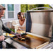 Blaze LTE+ 30-Inch Built-In Gas Griddle | Shown Cooking