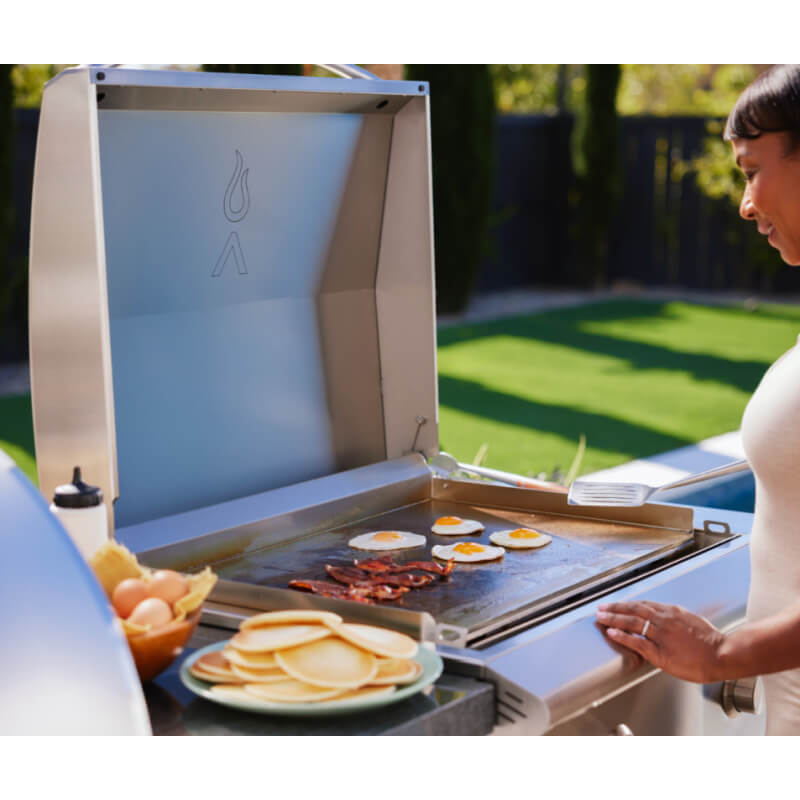 Blaze LTE+ 30-Inch Built-In Gas Griddle | Stainless Steel Cooking Surface