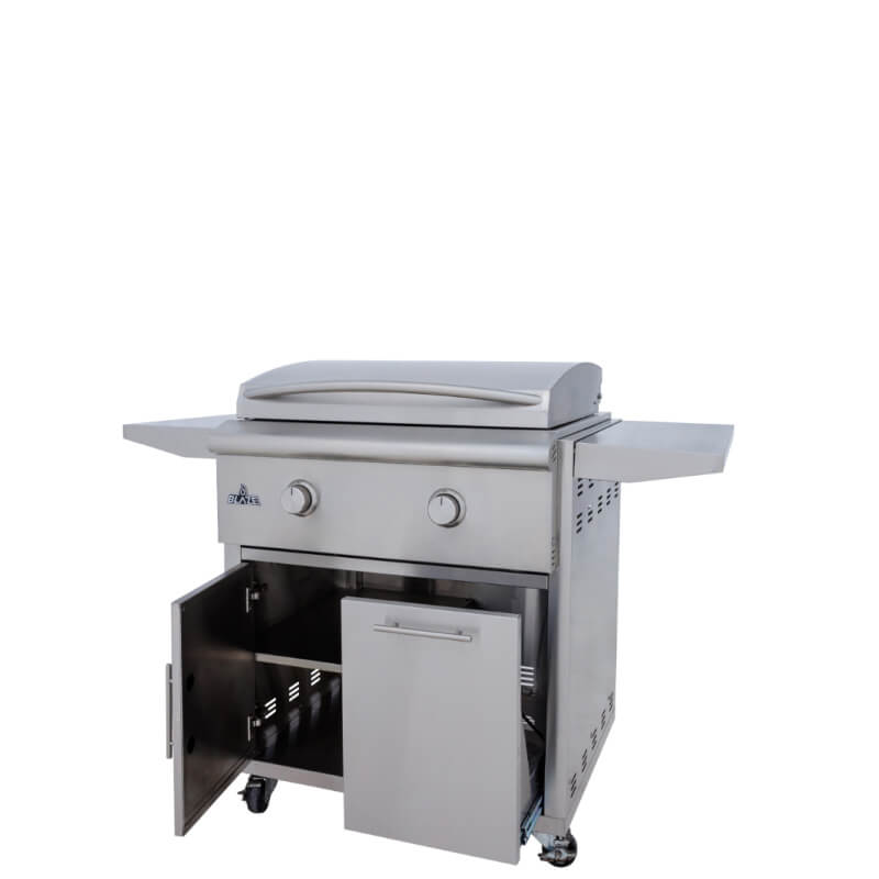 Blaze LTE+ 30-Inch Freestanding Gas Griddle | Storage Detail