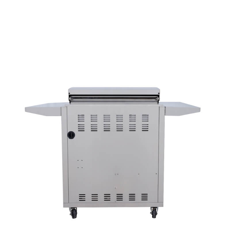 Blaze LTE+ 30-Inch Freestanding Gas Griddle | Rear View