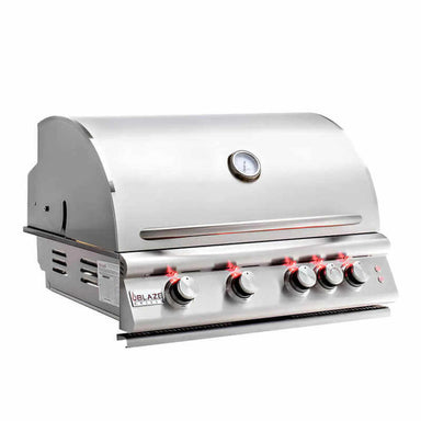 Blaze LTE 32 Inch 4-Burner Gas Built In Grill With Rear Infrared Burner - BLZ-4LTE2