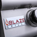 Blaze Premium LTE 40-Inch 5-Burner Built-In Grill - Blaze Logo