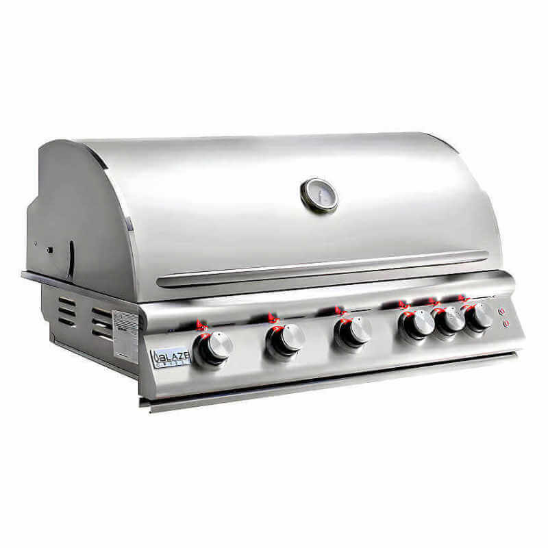 Blaze Premium LTE 40 Inch 5-Burner Built-In Gas Grill 