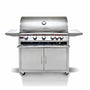 Blaze LTE 40 Inch 5-Burner Freestanding Gas Grill With Rear Infrared Burner