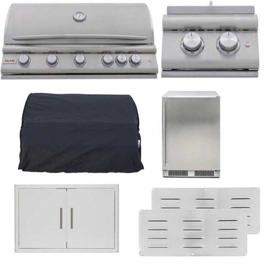 Blaze LTE+ 7 Pc 40-in Gas Grill Outdoor Kitchen Package