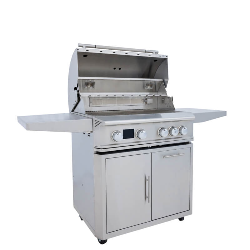 Blaze LTE Pro 32-Inch Freestanding Grill | 304 Stainless Steel