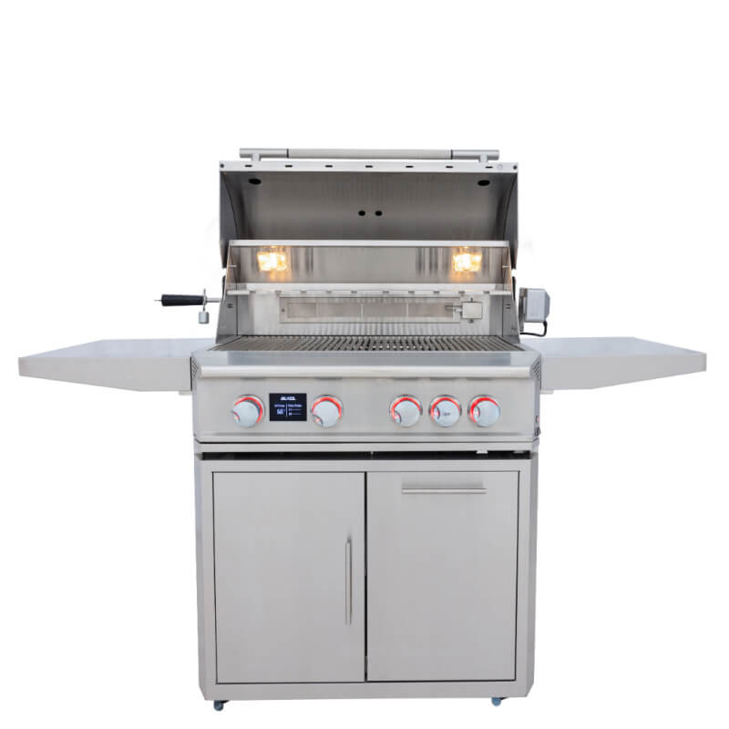 Blaze LTE Pro 32-Inch Freestanding Grill | Digital Temp Monitoring