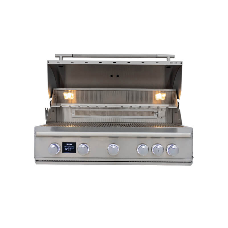 Blaze LTE Pro 40-Inch Grill | Grill Hood Opened